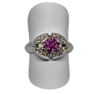 Anello Recarlo Donna in Oro bianco Zaffiro 0.46 Ct ZH859/ZR - ZH859/ZR